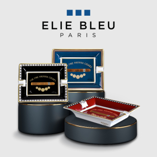 ELIE 烟灰缸 BLEU奖章系列雪茄烟灰缸专用烟缸时尚