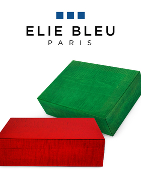 Elie Bleu法国水果系列高级珠宝盒实木收纳手饰高档首饰盒送女友