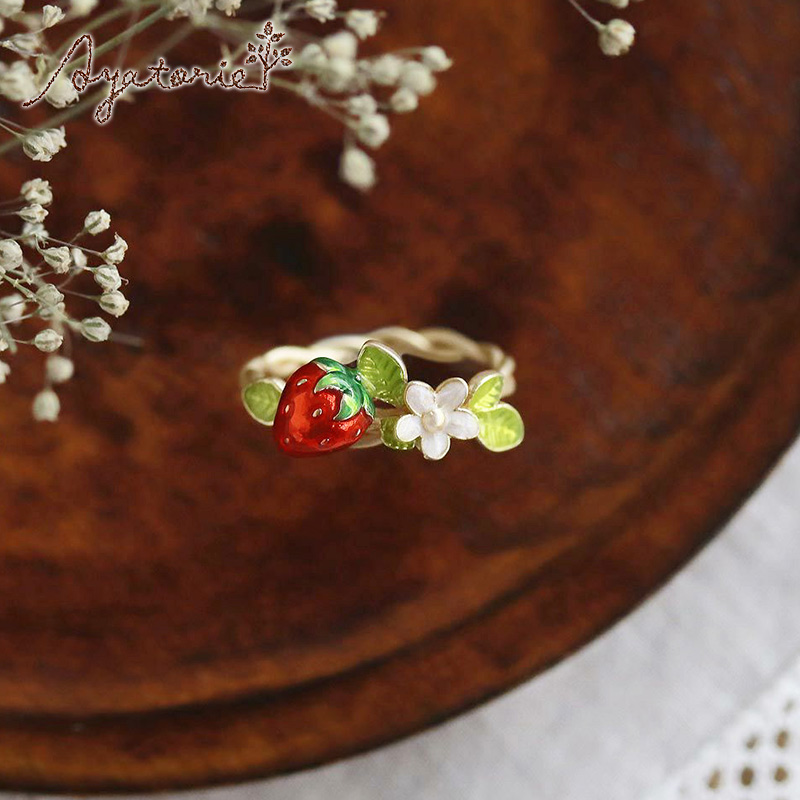 手工戒指ayatorie春日新款清新