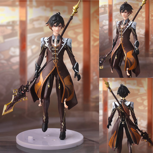 可莉手办元原神周边刻晴胡桃甘雨动漫二次元模型摆件六礼物魈钟离