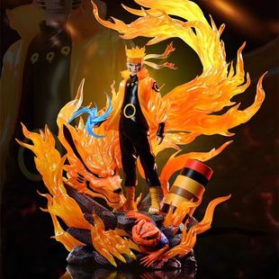 火影忍者惊喜盲盒手办佐助鸣人鼬斑大型模型摆件公仔雕像礼物福袋