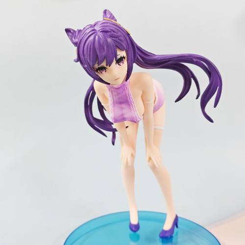 打屁股刻晴手办泳装弯腰可莉胡桃游戏周边美摆件模型