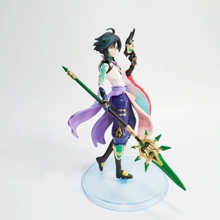 原神魈手办护法夜叉动漫二次元游戏公仔桌面摆件机箱模型景品礼物