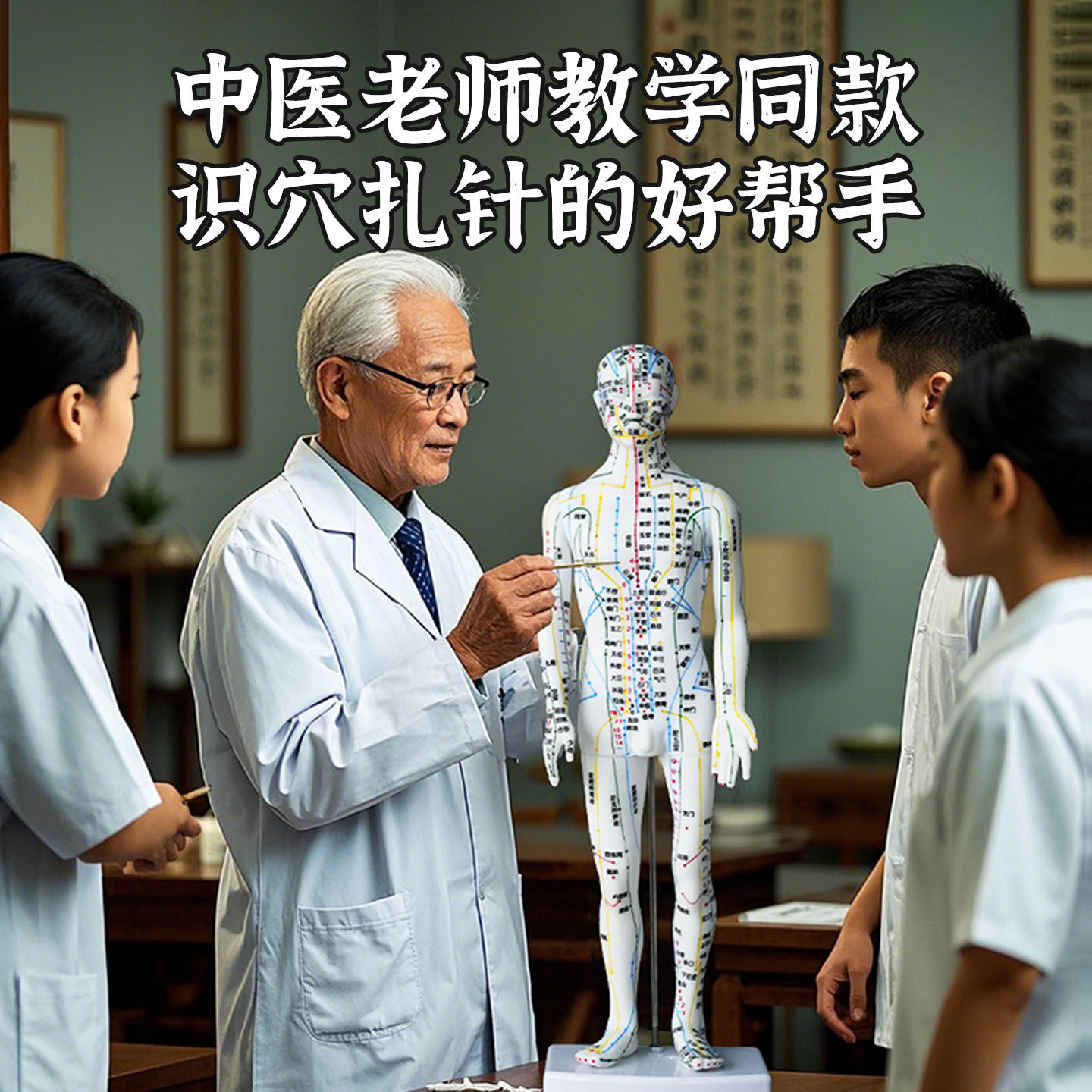 人体穴位模型中医针灸教学同款