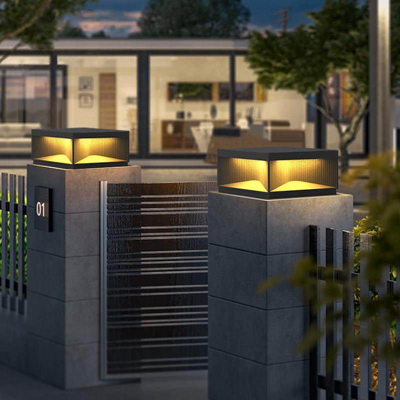 太能柱头灯户外防水庭院灯围灯草室外坪灯墙别墅柱子方形门阳头灯,家装灯饰光源,柱头灯,淘宝优惠券,粉丝福利购,淘宝优惠卷