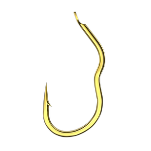 新型自动翻转鱼钩金袖散装正品子线成品绑好双钩反转李火明小仙郎