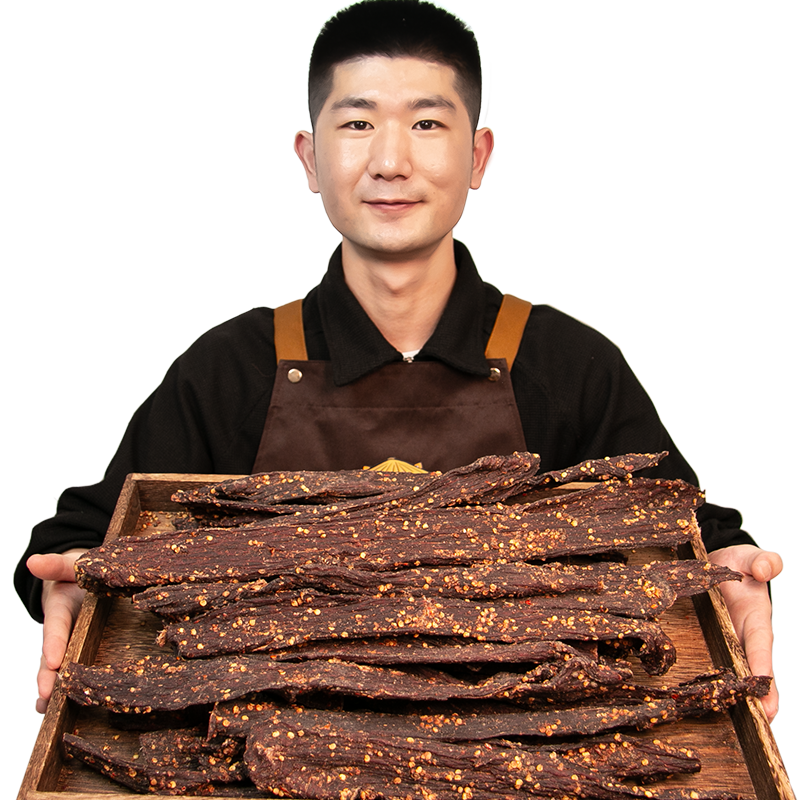 猫飞侠手撕风干牛肉干一斤净含量