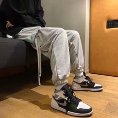 哈倫褲流行長褲束腳寬鬆休閒褲微彈潮流新款簡約氣質