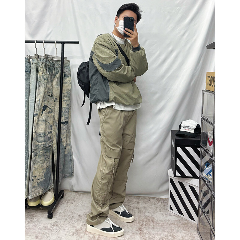 KZ7035-P55抖音品质现货新款机能户外冲锋裤百搭休闲裤,男装休闲裤,星座1608-1