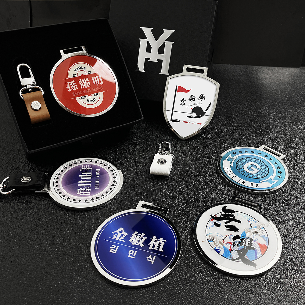 高尔夫球包牌定制礼品球包挂件