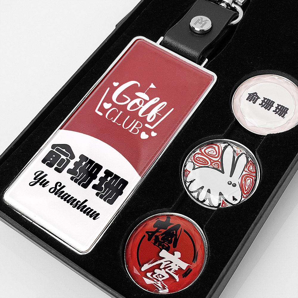 高尔夫球包定制钥匙扣挂件