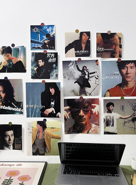 HomeBoy王力宏专辑封面墙贴装饰小海报拍照摄影道具房间背景墙画