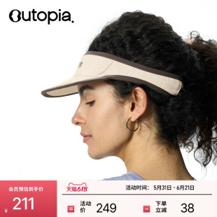 【新品】Wild Hat户外越野跑步可调节空顶帽男女同款|Outopia
