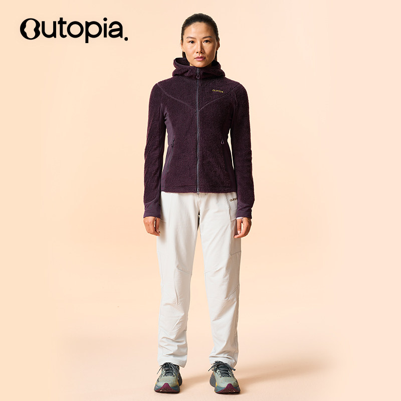 Wool Loft羊毛抓绒衣户外运动保暖毛猴外套夹克*Polartec|Outopia