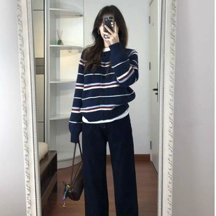 深冬季女装2026新款超火巨好看的穿搭配一整套韩系独特漂亮三件套