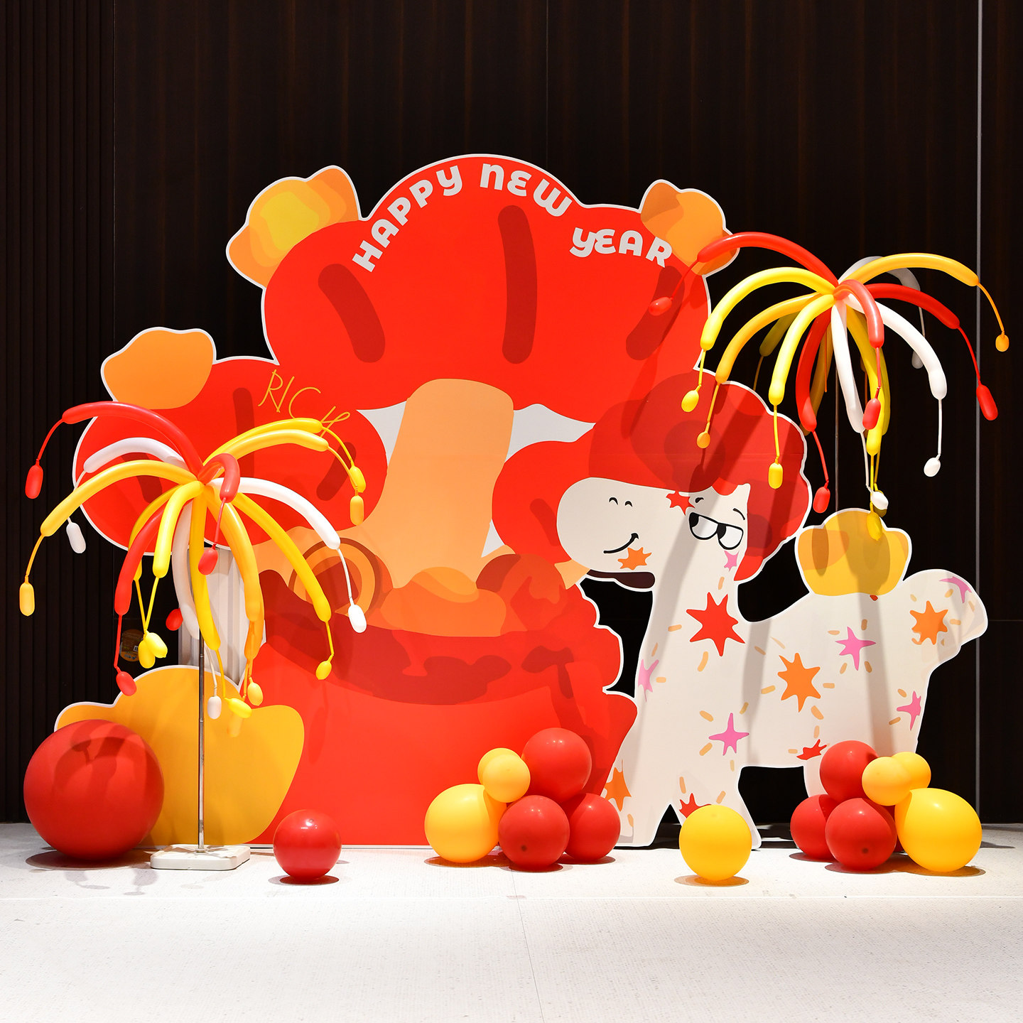 2026店铺春节场景马新年打卡拍照布置摆件红色年会过年味kt背景板,节庆用品/礼品,装扮布置套餐,淘宝优惠券,粉丝福利购,淘宝优惠卷