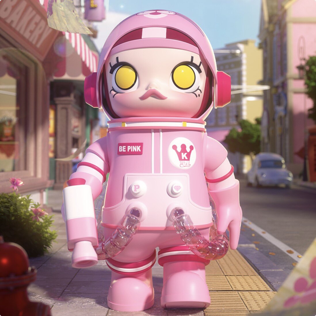【集合】popmart泡泡玛特 mega珍藏 space molly茉莉宇航员手办
