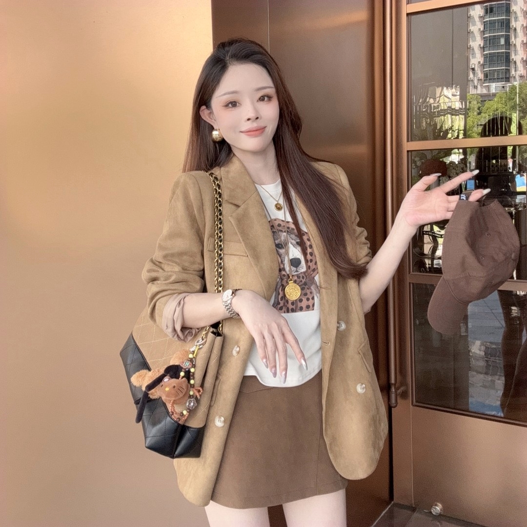 工作室原创【晓溪服饰】单排扣翻