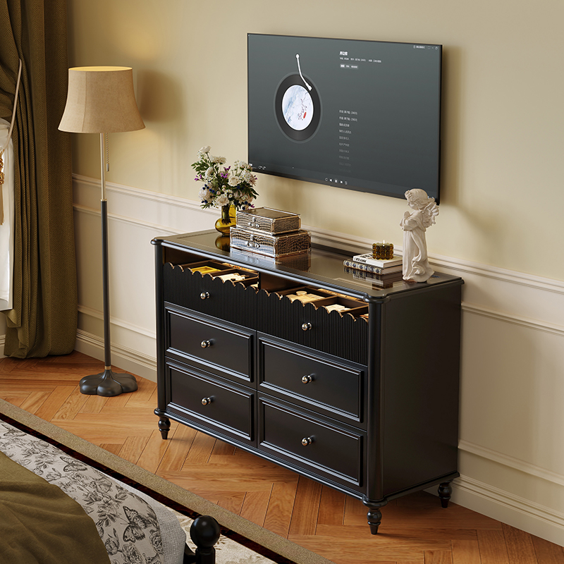 实木烤漆斗柜高级感无异味