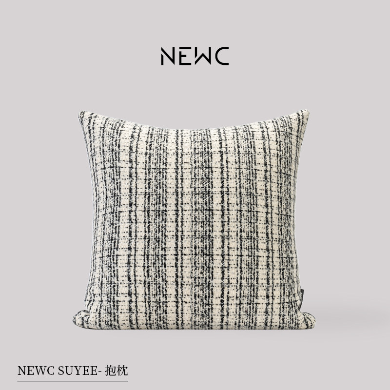 NEWC新宸优品抱枕水貂绒小香风