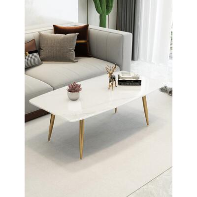 石大理茶红几LX000036简约家客厅用极简易网现代小户型长方形岩板