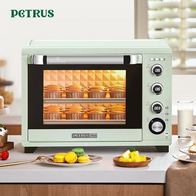 新款直销PE5400多功能家用电烤箱家庭烘焙8升大容量小型不沾油烤