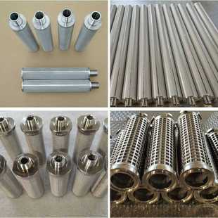 新款直销电镀废水过滤网筒不锈钢真空烧结网金属气液过滤熔体滤芯