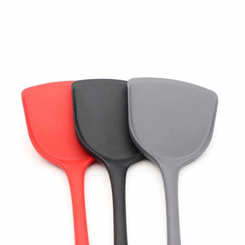 新款直销硅胶锅铲一体式加厚火锅不伤不粘锅食品级厨具家用耐高温