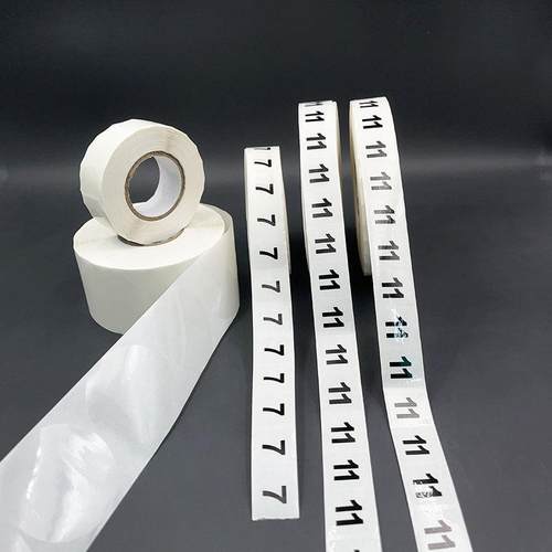 新款直销卷标透明圆形不干胶封口贴自动剥标机贴卷筒标签贴纸印刷