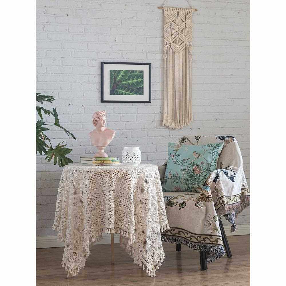 新款直销WBZ7美式花鸟沙发巾中式套罩全包单人欧式田园盖布线毯全