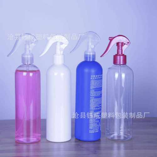 新款直销500ml圆肩小老鼠喷枪化妆喷雾瓶美容小喷瓶喷水壶浇花瓶