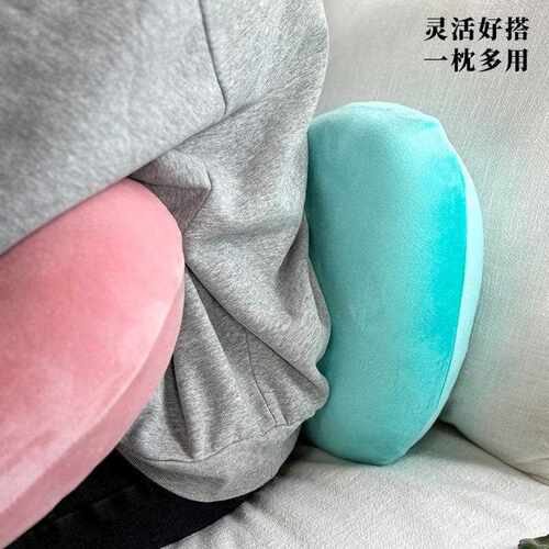 新款直销猫肚枕护颈助睡眠男女超柔记忆枕高回弹枕芯包裹感舒压枕