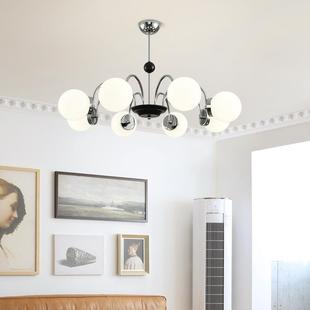 新款 直销全光谱客厅吊灯中古包豪斯魔豆主灯现代简约北欧餐厅主卧