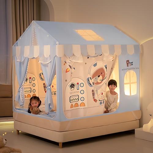 蚊帐防摔儿童2025新款遮光帘全底