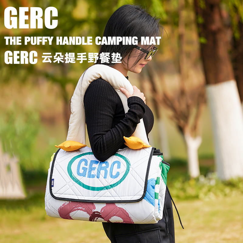 GERC几客户外野餐垫加厚防水防潮垫露营便携野炊地垫帐篷垫春游垫