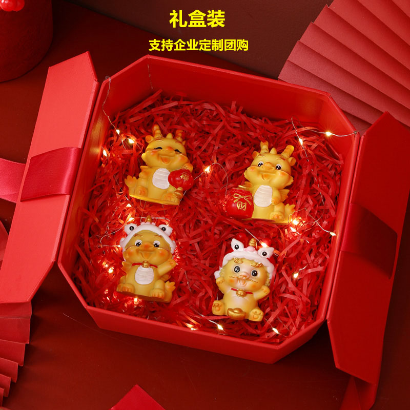 2024龙年新年国潮生肖龙摆件