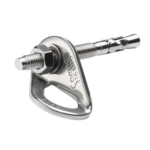 可拆卸锚点不锈钢316攀岩钉挂片膨胀钉高空作业安全绳固定器挂点