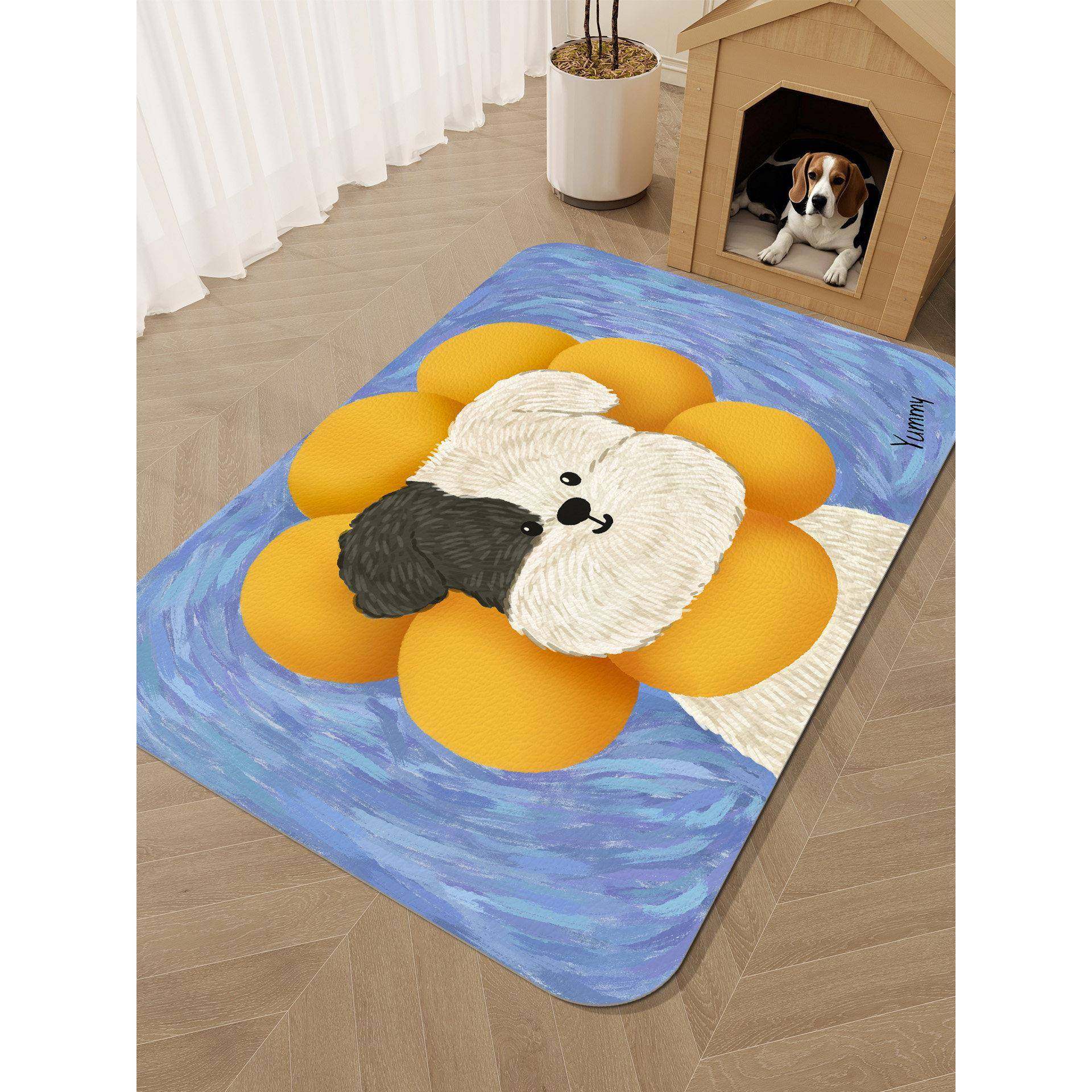 用pvcJGZ防防尿地垫狗狗围栏垫子狗窝防水物滑塑料地毯免打理宠地,居家布艺,家用脚垫,淘宝优惠券,粉丝福利购,淘宝优惠卷