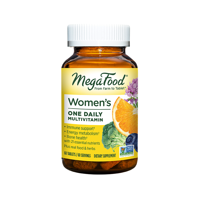 MegaFood女性复合维生素果蔬营养60片 综合维生素矿物质VC免疫力
