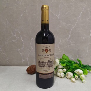 多赫世家干红葡萄酒750ml 原瓶法国进口 限用日期2030.1.20