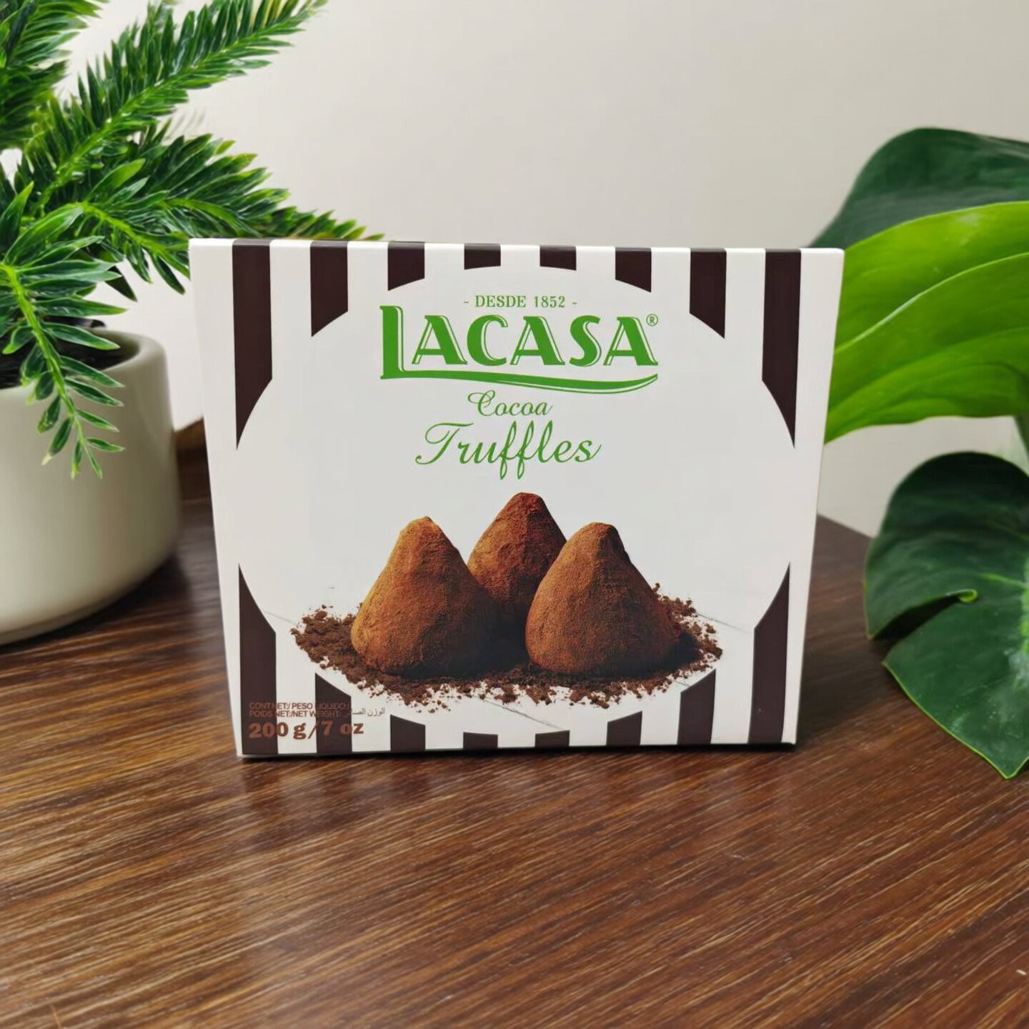 【限用日期2026.1.9】西班牙进口 原味松露形巧克力200g