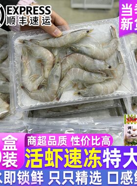 大虾鲜活速冻超大海捕大虾
