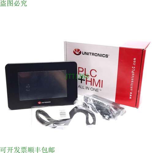 原装供应Unitronics US5-B5-TA30 逻辑控制器+HMI 一体式,24VDC,5
