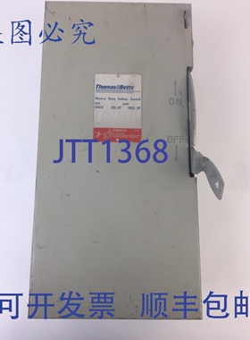 原装供应托马斯和贝茨 HD361-TB 重型安全开关 30 安培 600 伏