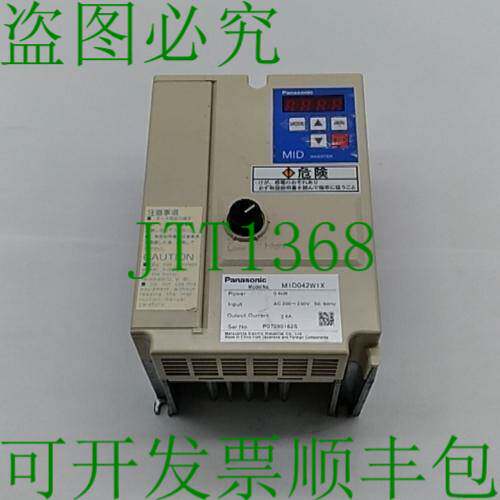 原装供应M1D042W1X 变频器 0.4kW 输入 AC200-230V 输出 2.4Amp