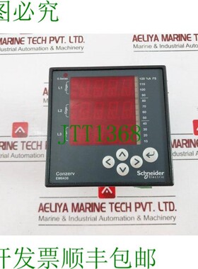 原装供应施耐德电气 EM6436 Conzerv 面板仪表带 LED 显示屏 Ver0