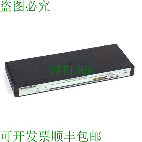 原装供应FISHER ROSEMOUNT 44B2980X012-46 I/O Van接口 CL78