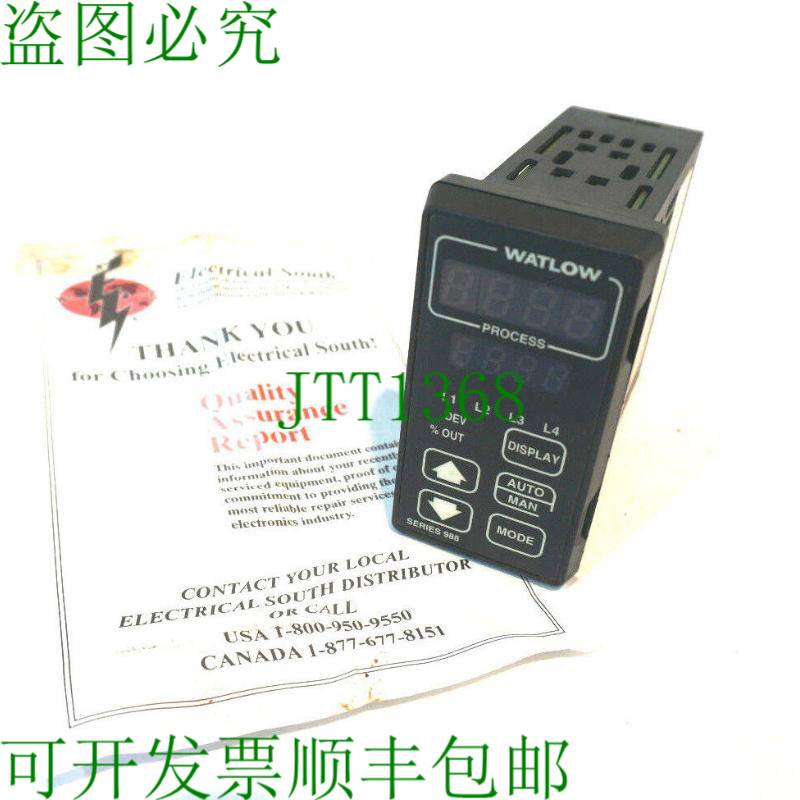 原装供应二手 WATLOW 988A-10DA-AARR 温度控制器 988A10DAAARR