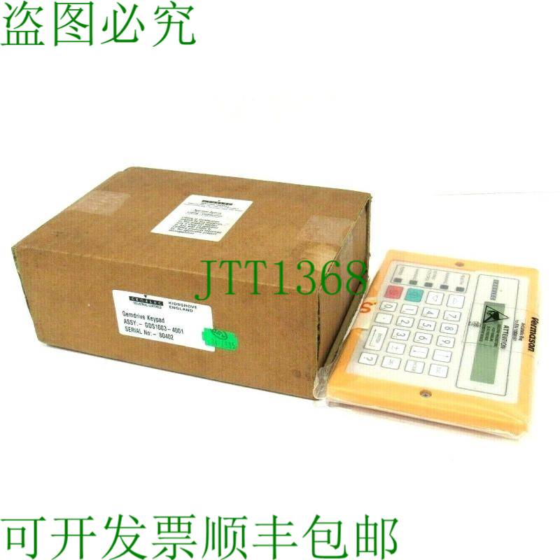 原装供应ALSTOM CELEC 工业控制 GDS1003-4001 宝石驱动键盘 GDS1