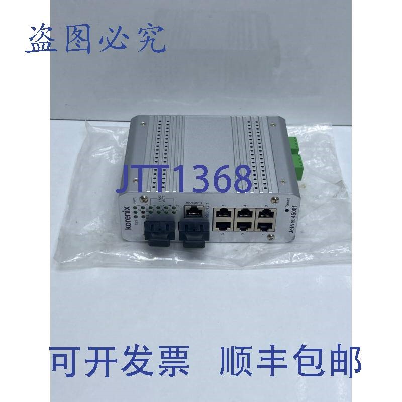 原装供应KORENIX JETNET 4508F-S 工业交换机